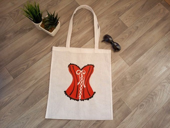 Tote bag Bustier