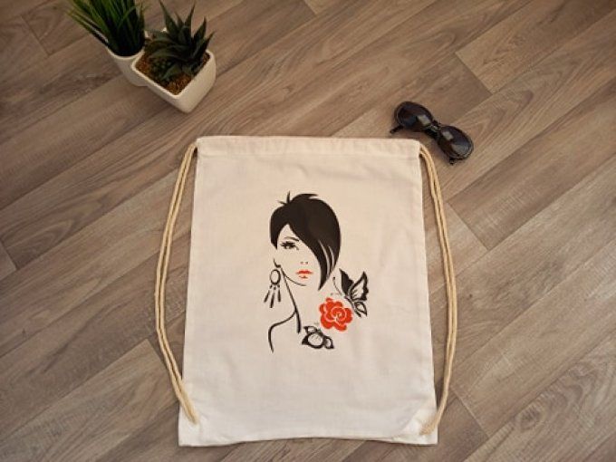 Sac a dos en tissus