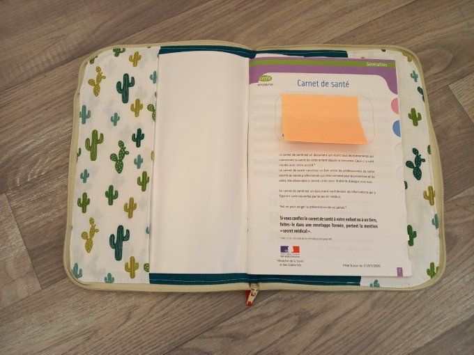 Protege carnet de santé