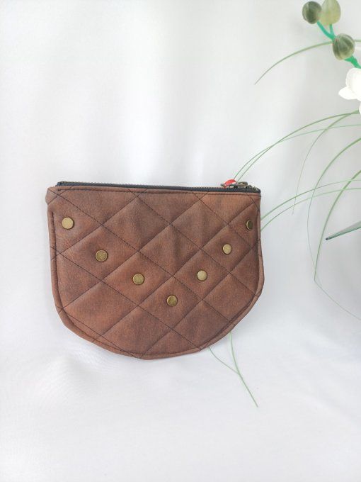 Pochette marron