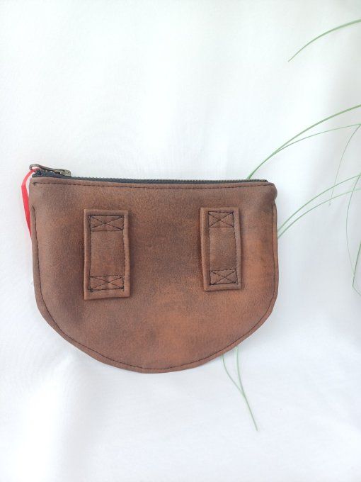 Pochette marron