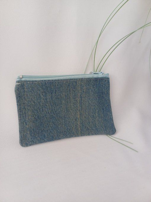 Porte monnaie jeans