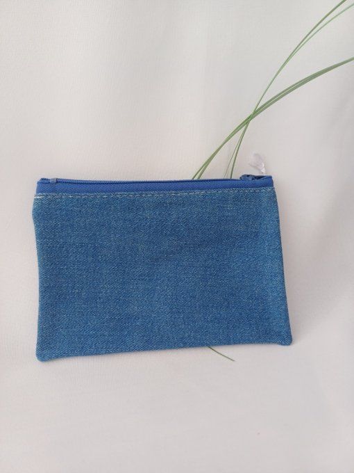 Porte monnaie en jeans