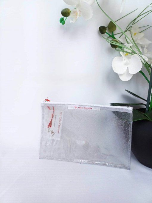 Pochette moyenne transparente